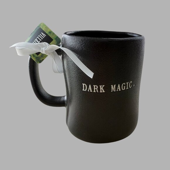 Rae Dunn Disney Villains Evil Queen "Dark Magic" Double Sided Textured Mug - Picture 2 of 3